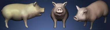 3D model Pig 22 (STL)